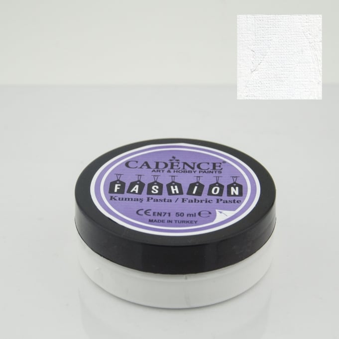 FASHION KUMAŞ PASTA OPAK FP-01 BEYAZ 50ML