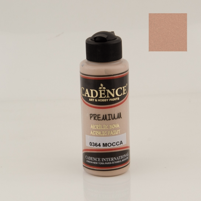 PREMIUM AKRİLİK BOYA 0364 MOCCA 120ML