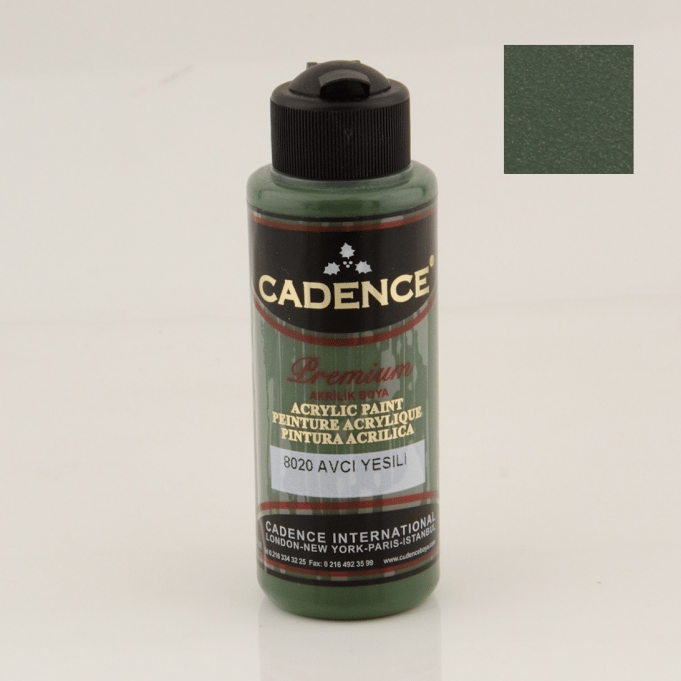 PREMIUM AKRİLİK BOYA 8020 AVCI YEŞİLİ 120ML