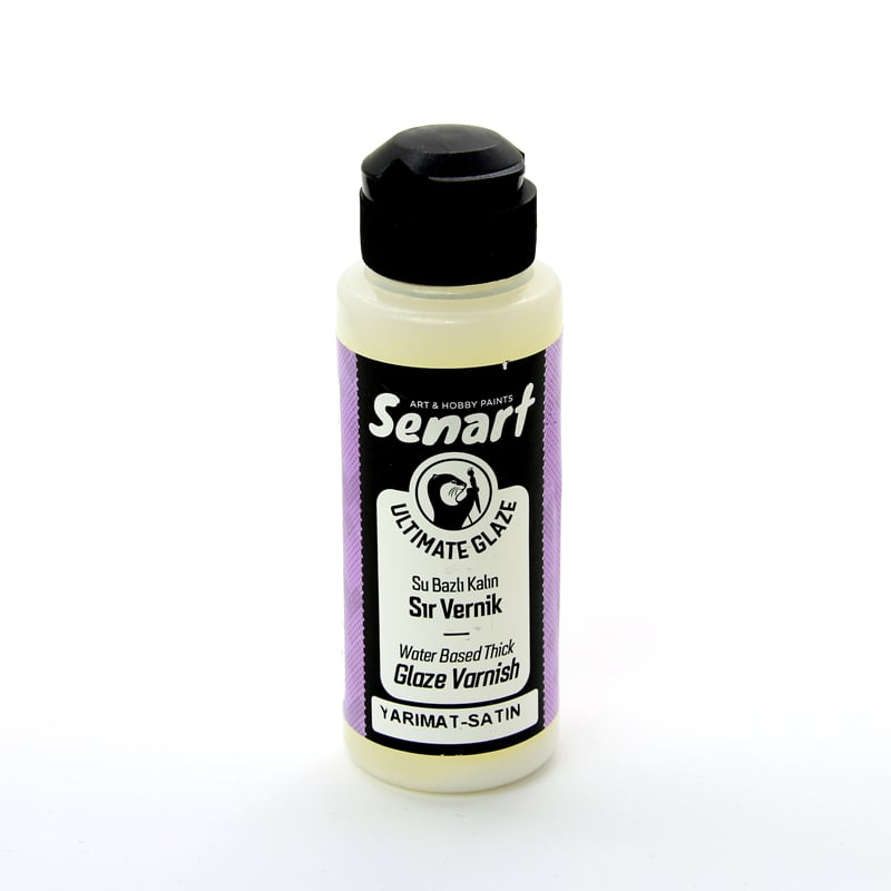 SENART ULTIMATE GLAZE VERNİK YARI  MAT 120 ML