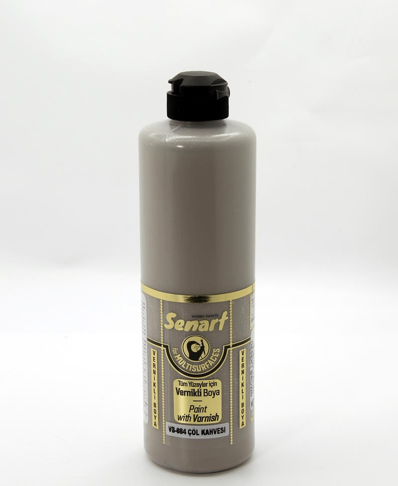 SENART VERNİKLİ BOYA VB-084 ÇÖL KAHVESİ 500 ML