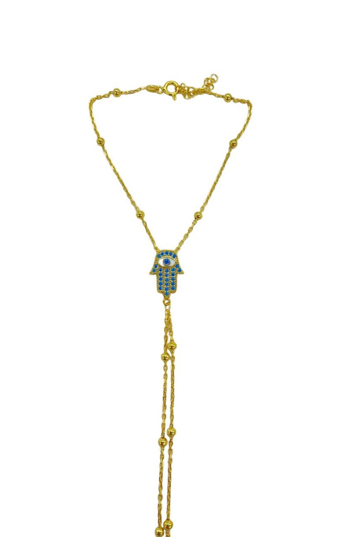 Baby Blue Hamsa Şahmaran