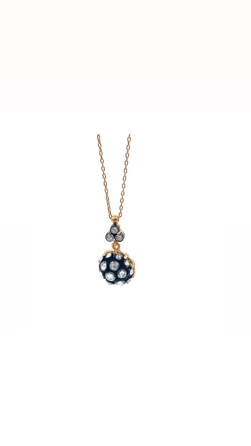 Diamant Three Topy Kolye