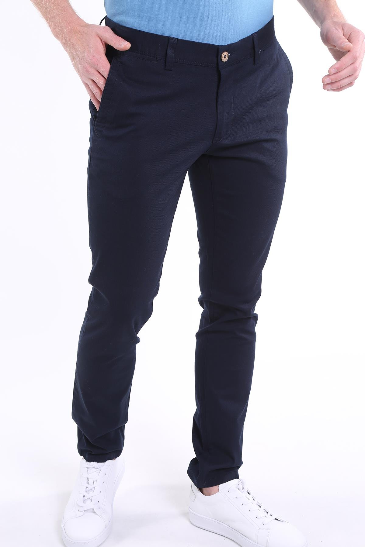 intersivinİntersivin Slim Fit Pamuklu Likralı Erkek Pantolon