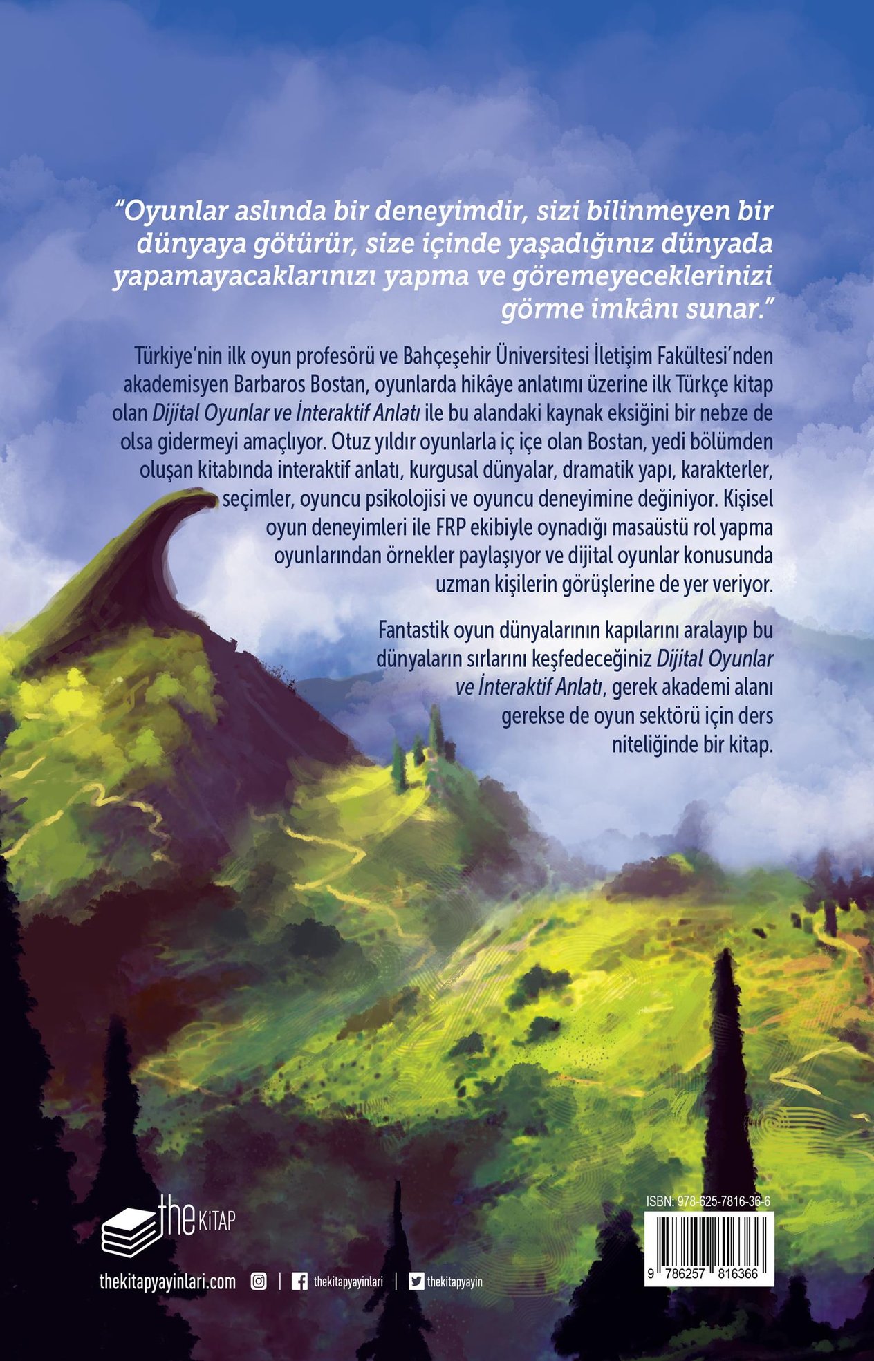 Dijital Oyunlar ve İnteraktif Anlatı
