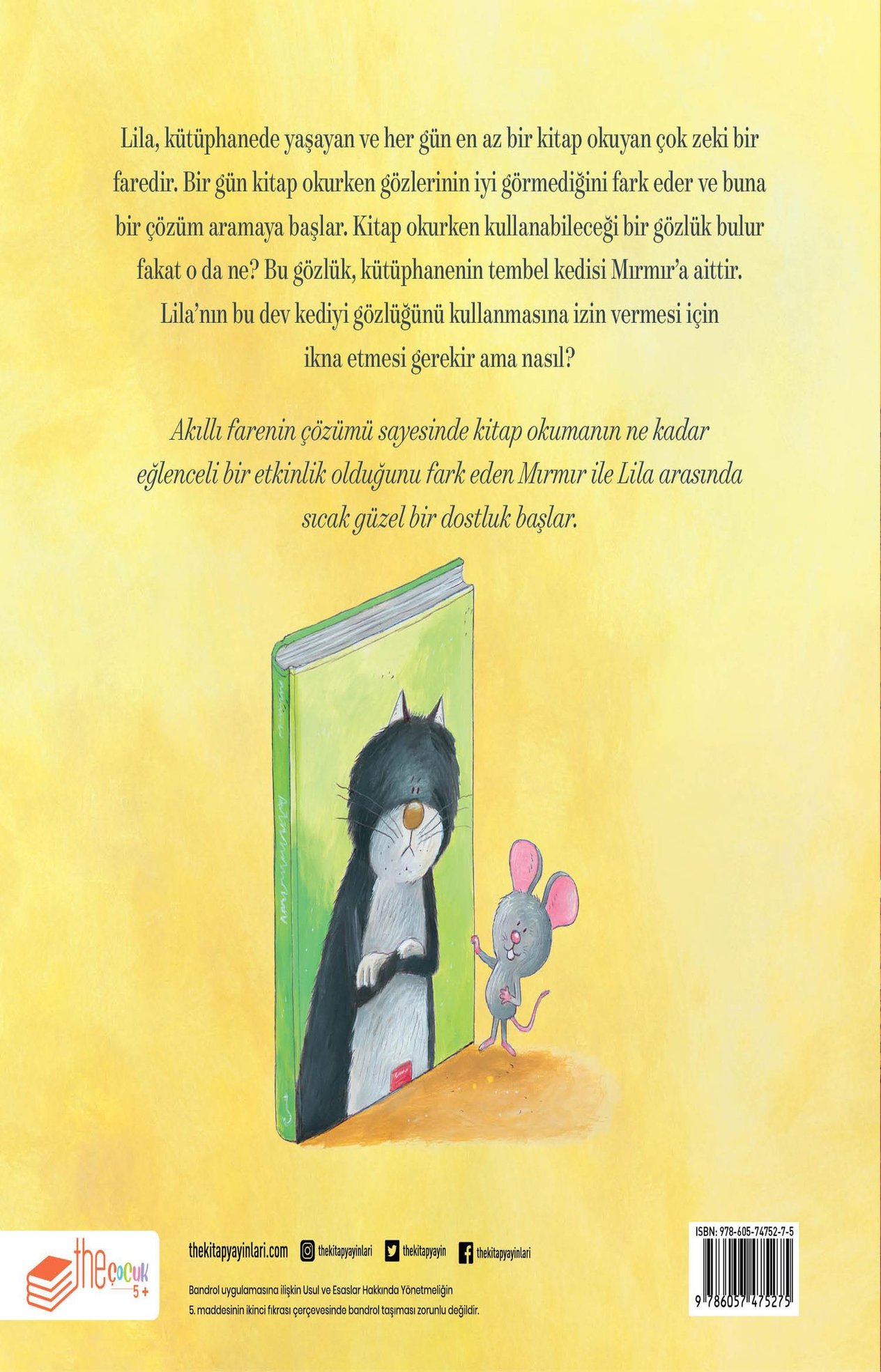 Kitap Okuyan Fare Lila