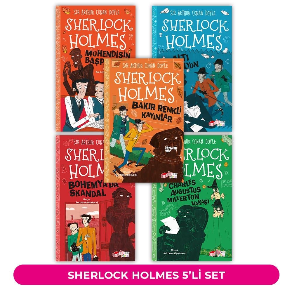 Sherlock Holmes 5'li Set