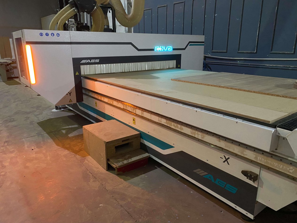 Aes Süper Nova Line 2136 Yükleme Boşaltmalı Cnc Makinesi (2023)