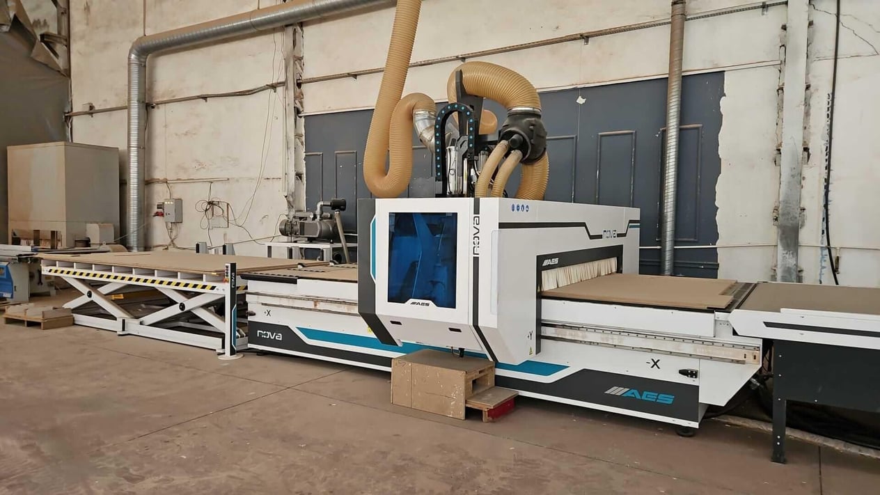 Aes Süper Nova Line 2136 Yükleme Boşaltmalı Cnc Makinesi (2023)