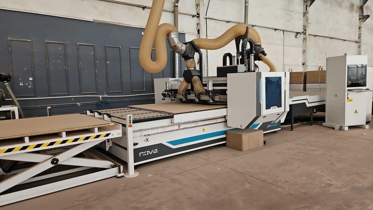 Aes Süper Nova Line 2136 Yükleme Boşaltmalı Cnc Makinesi (2023)