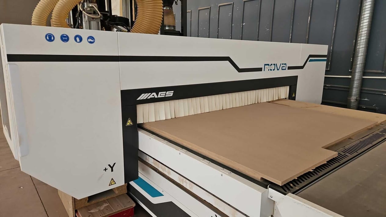 Aes Süper Nova Line 2136 Yükleme Boşaltmalı Cnc Makinesi (2023)