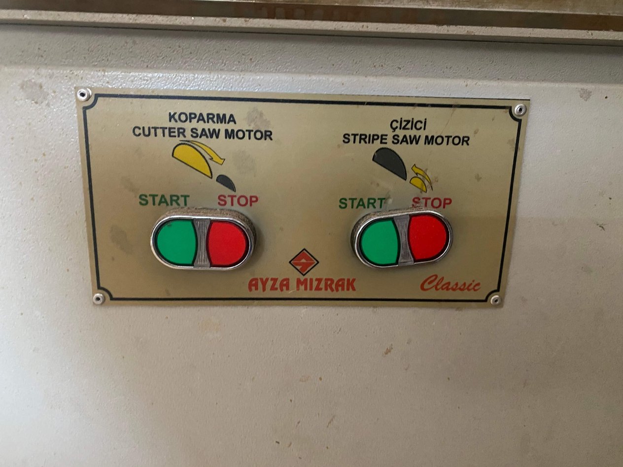 Ayza Mızrak Classic 3200 Çizicili Yatar Daire Makinesi (2008)