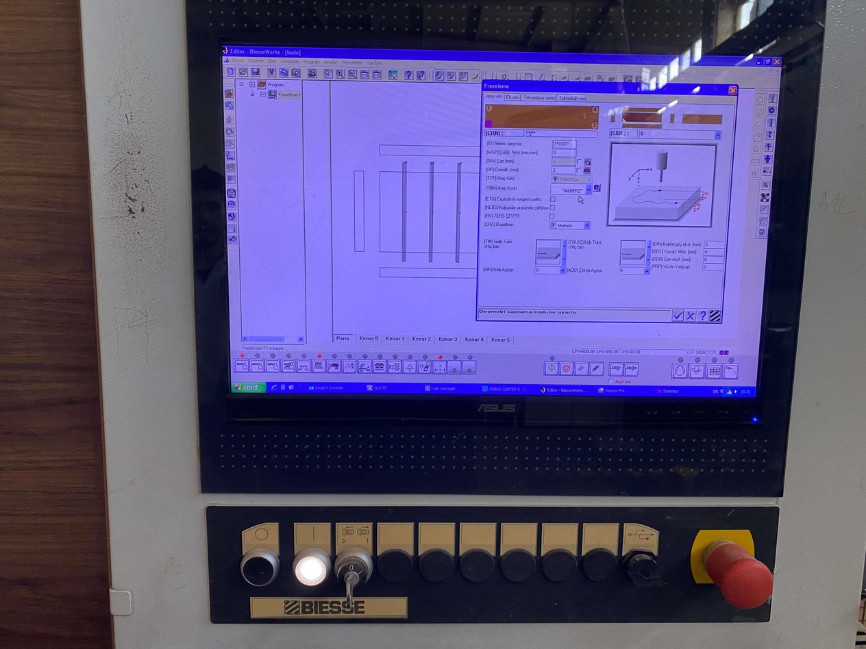 Biesse Rover As 1332 Cnc Makinesi (2013)