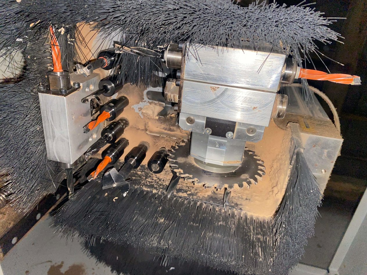 Biesse Rover K 1232 Cnc Delik Freze Makinesi (2015)