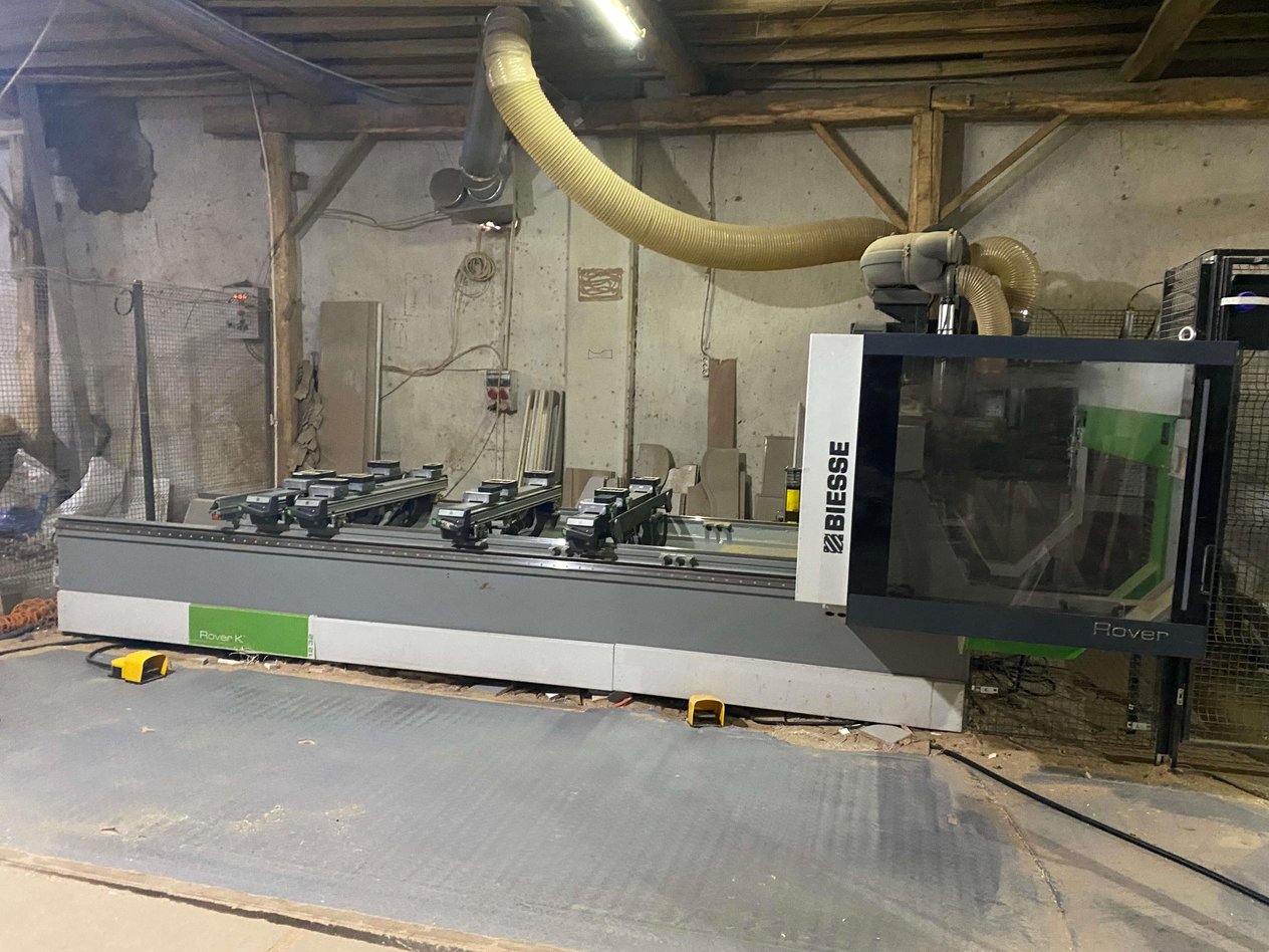 Biesse Rover K 1232 Cnc Delik Freze Makinesi (2015)