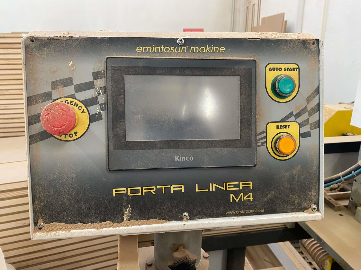 Emin Tosun M4 Porta Linea Kapı Ebatlama Kol Kilit Yeri Açma Makinesi (2017)