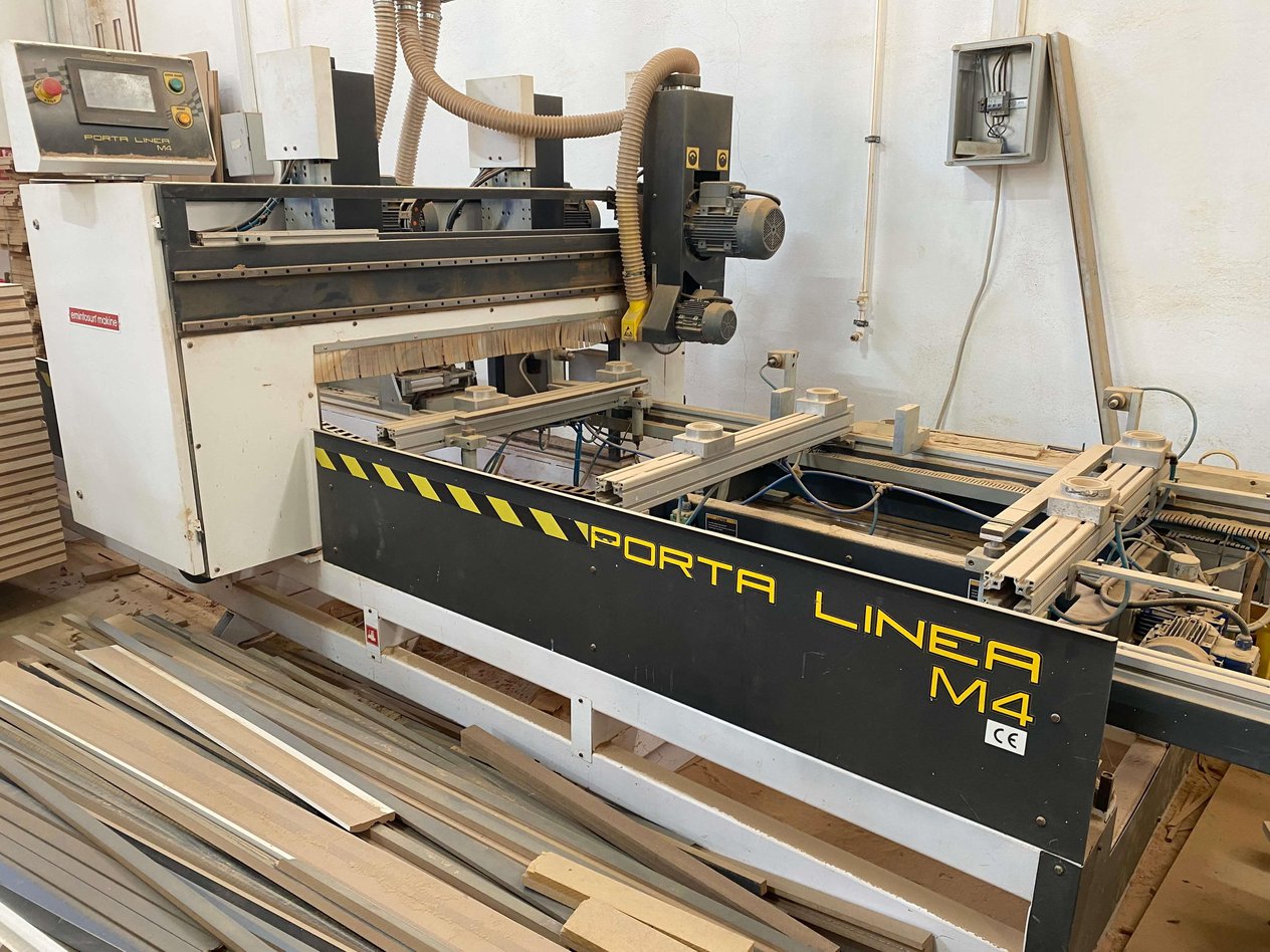 Emin Tosun M4 Porta Linea Kapı Ebatlama Kol Kilit Yeri Açma Makinesi (2017)