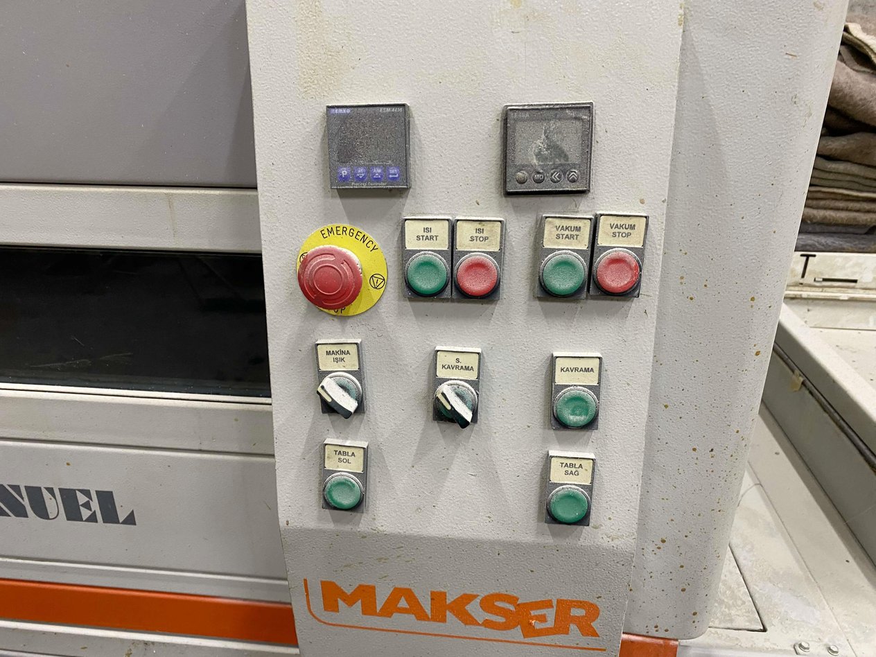 Makser Multx WP 4 Otm Vakum Mebran Pres Makinesi (2011)
