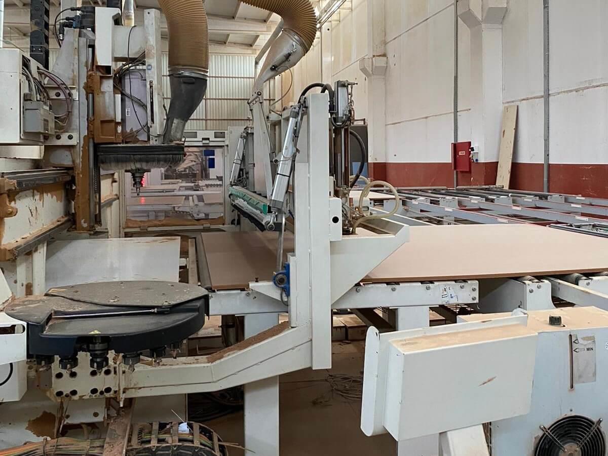 Scm Morbidelli Author M 400 Düz Tabla Yükleme Boşaltmalı Cnc Makinesi (2017)