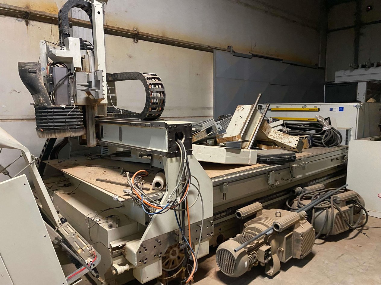 Scm Morbidelli Author M 400 Düz Tabla Yükleme Boşaltmalı Cnc Makinesi (2017)