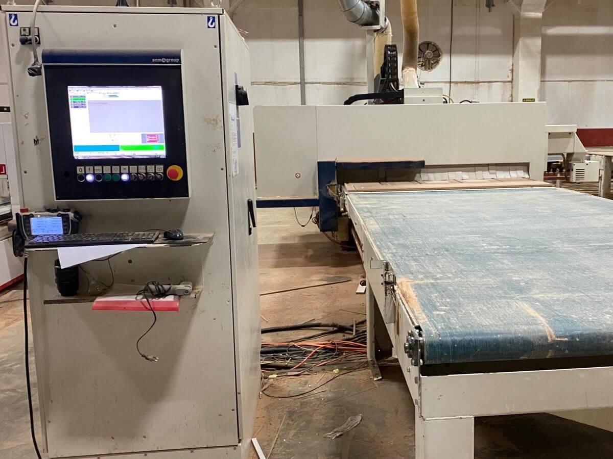 Scm Morbidelli Author M 400 Düz Tabla Yükleme Boşaltmalı Cnc Makinesi (2017)