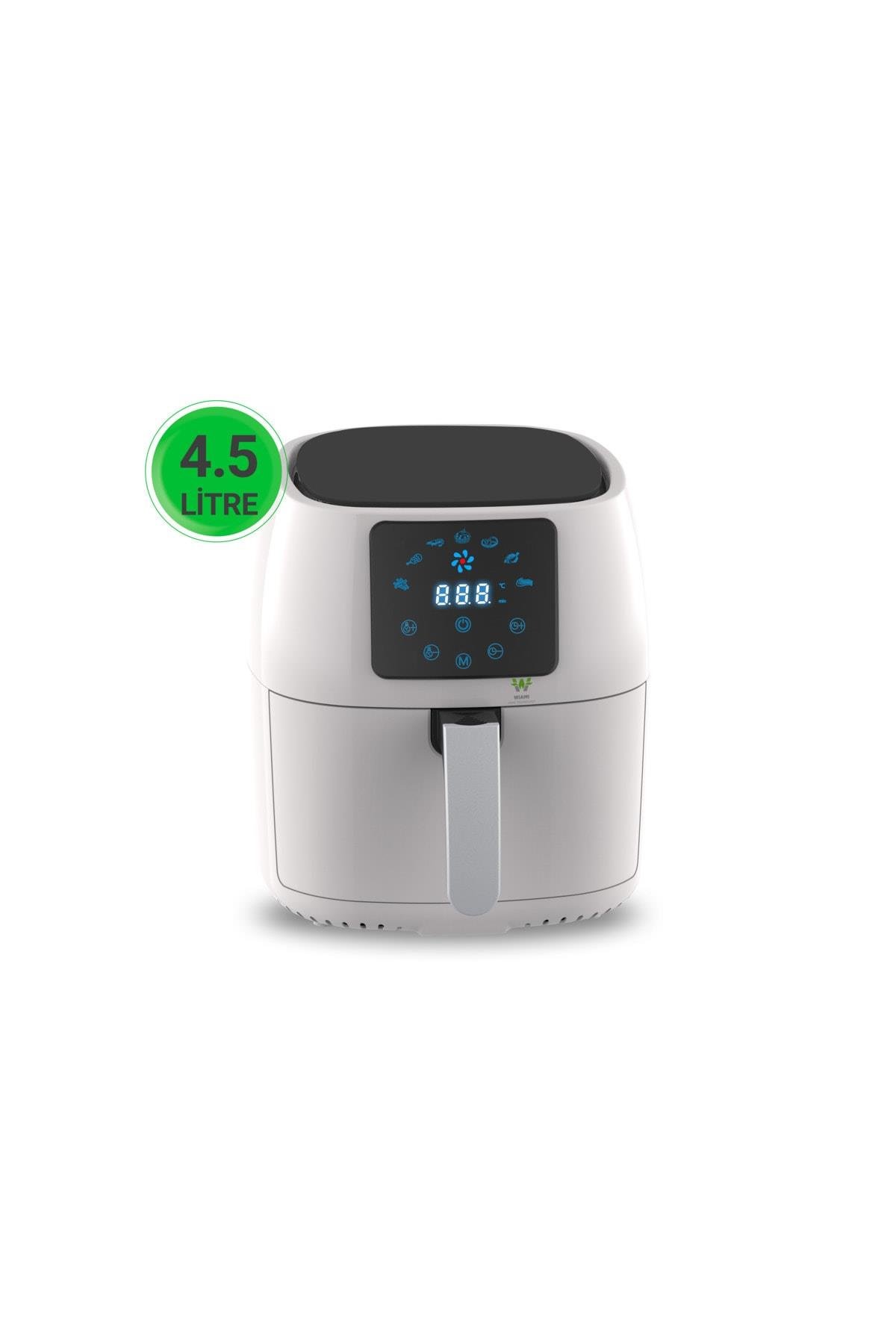 Airfryer 4.5 L Hava Fritözü Beyaz