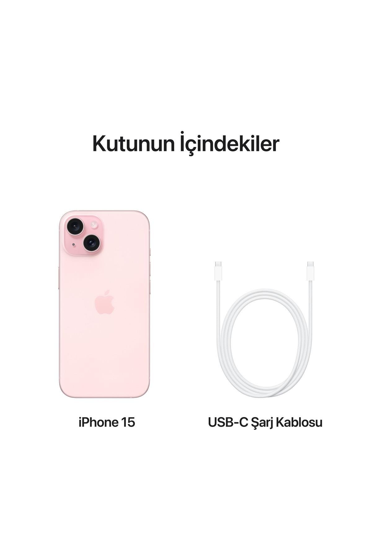 iPhone 15 128 GB Pembe