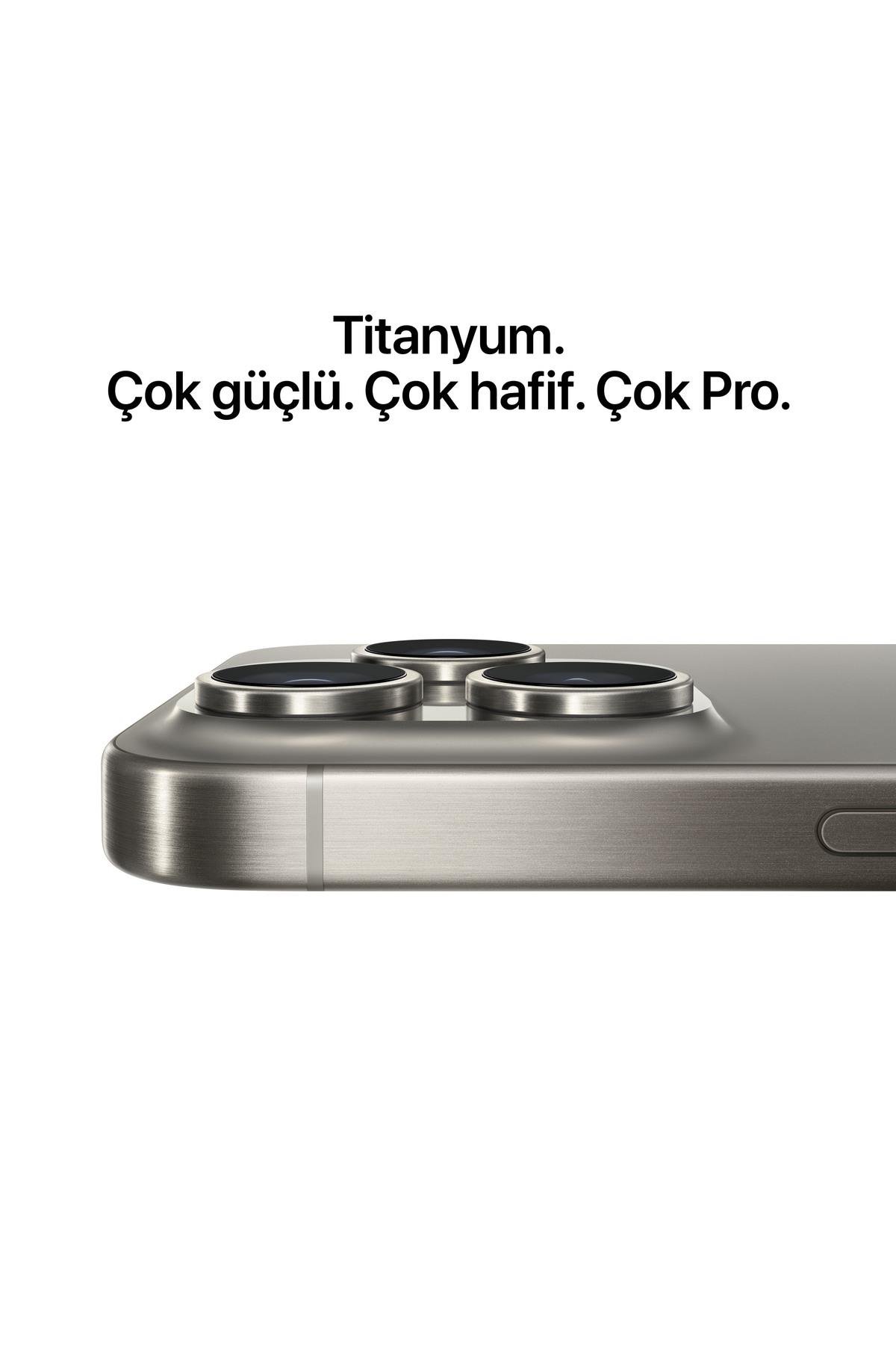 iPhone 15 Pro 256 GB Natürel Titanyum