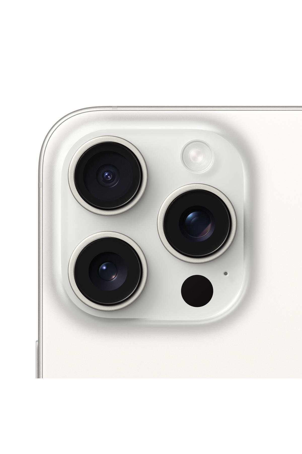 iPhone 15 Pro Max 256 GB Beyaz Titanyum