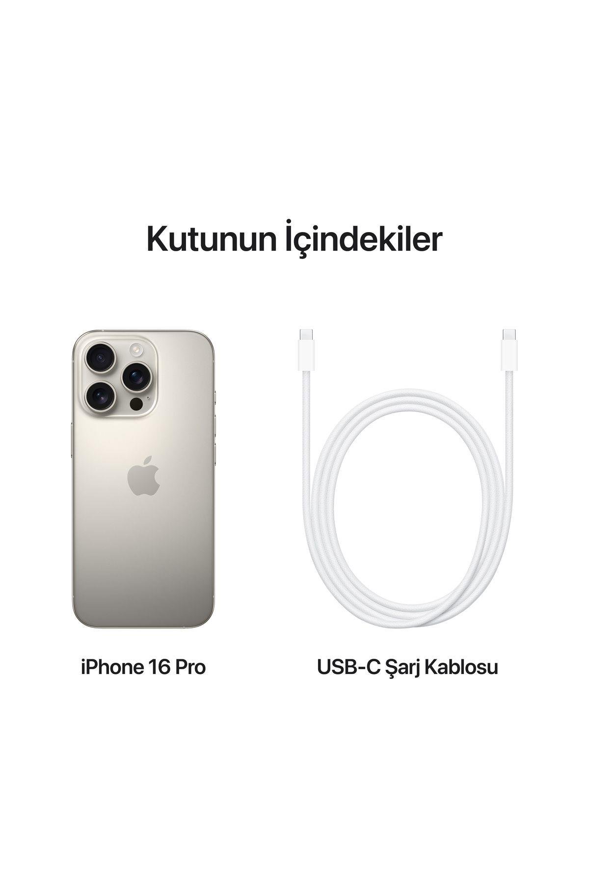 iPhone 16 Pro 1TB Natürel Titanyum