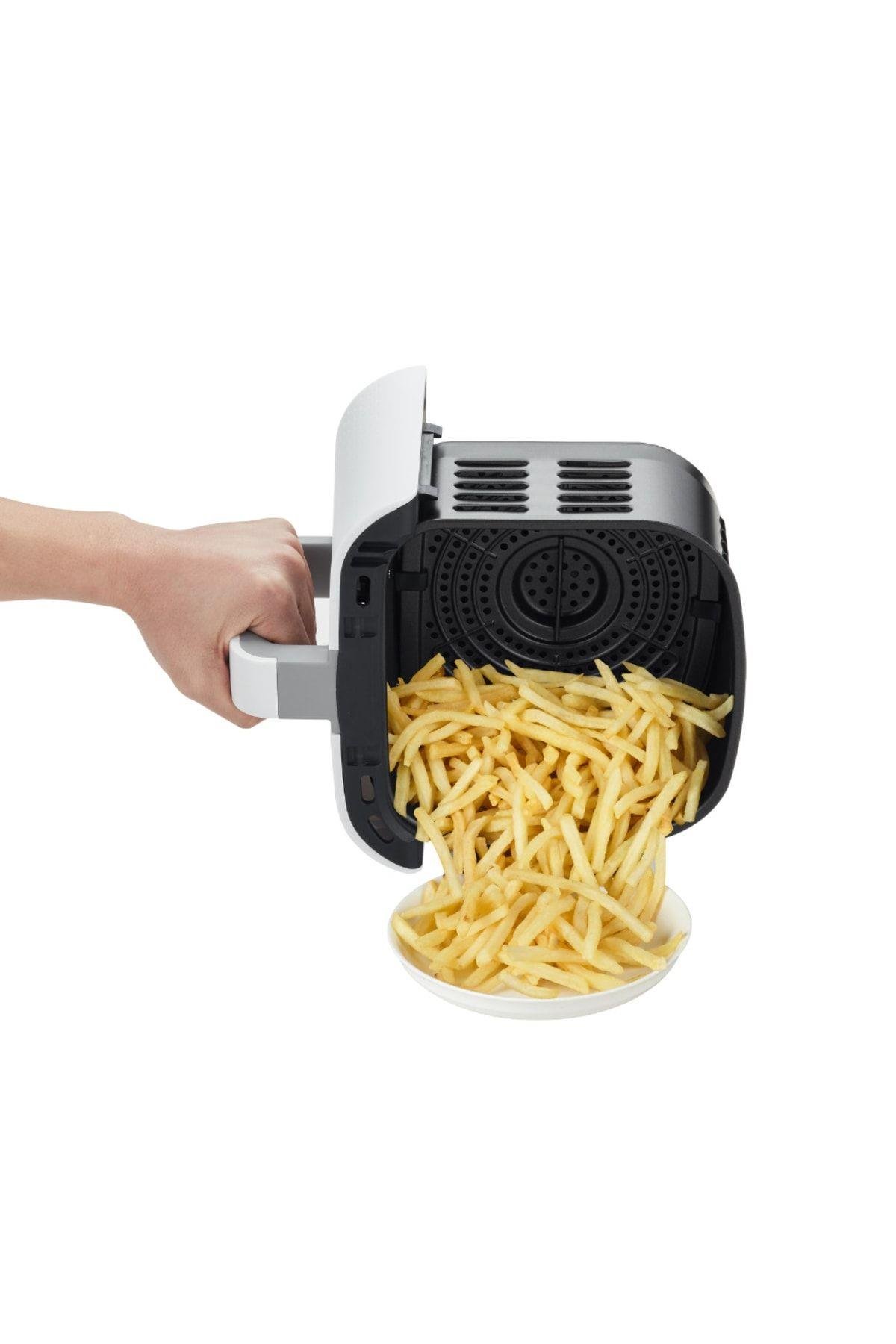 M10 Maxifry 3,5 Litre Airfryer Yağsız Fritöz 1500w ( Türkiye Garantili)