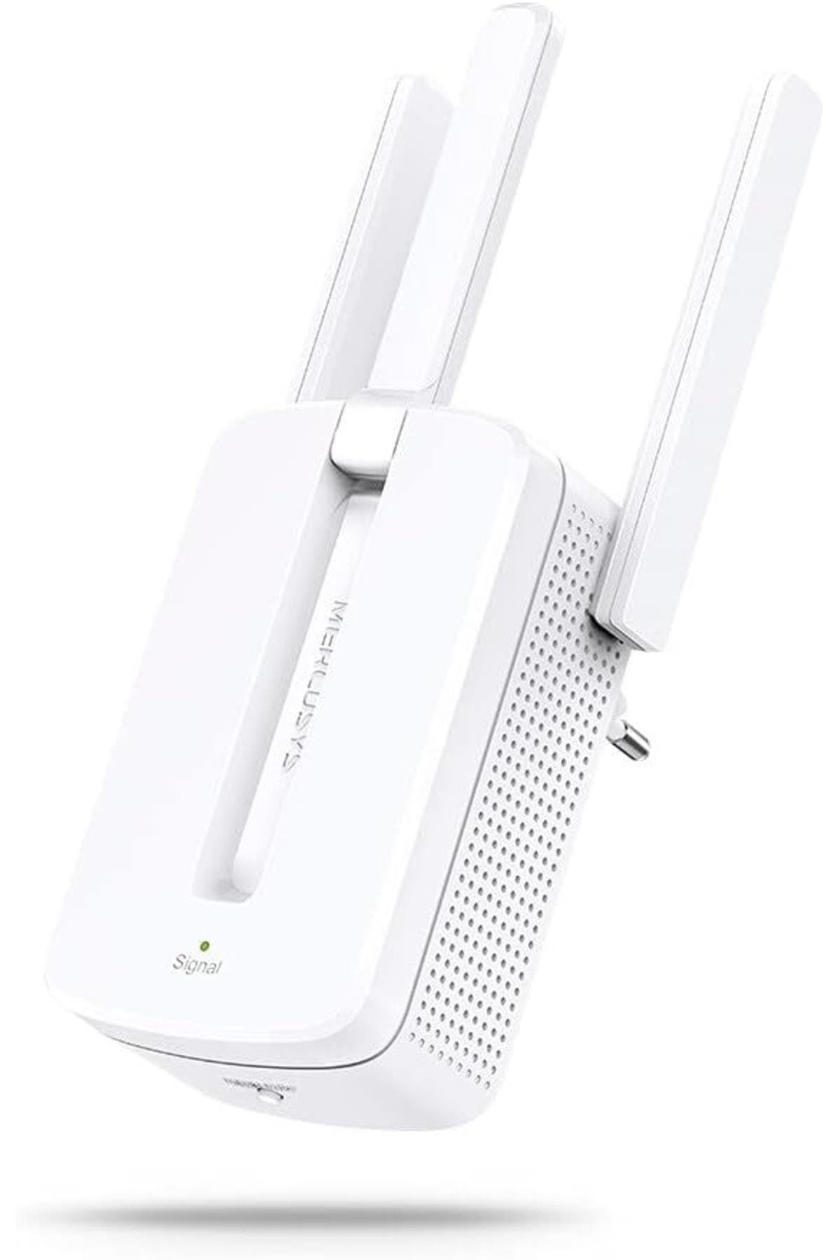 Mercusys Wifi Pro Sinyal Güçlendirici 300 Mbps -Sinyal Yakınlaştırıcı-Wifi 3 Antenli MW300RE