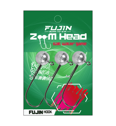 Fujin Zoom Head 2/0 Jighead