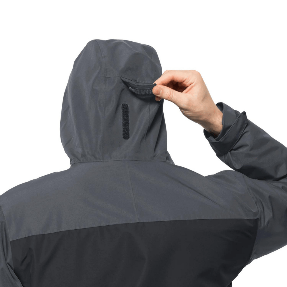 Jack Wolfskin Taubenberg 3IN1 Erkek Outdoor Montu - Phantom