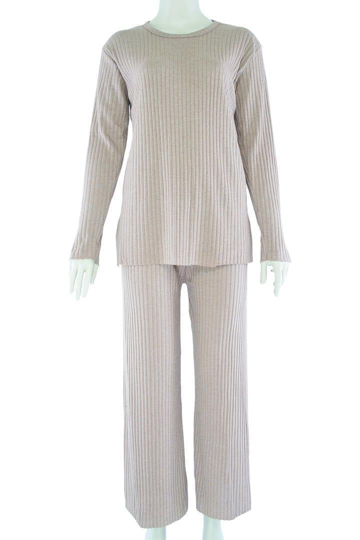 Kadın Fitilli Pijama Takımı