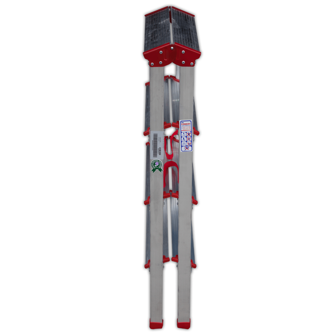 Erol Teknik 6 Bamaklı Çift Çıkışlı Alüminyum Merdiven