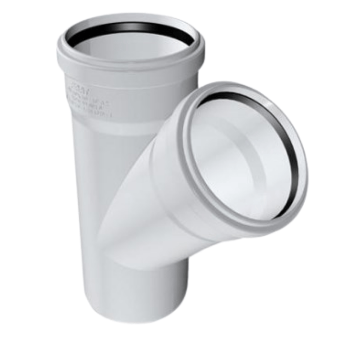 Fırat Boru 125/125 PVC Tek Çatal