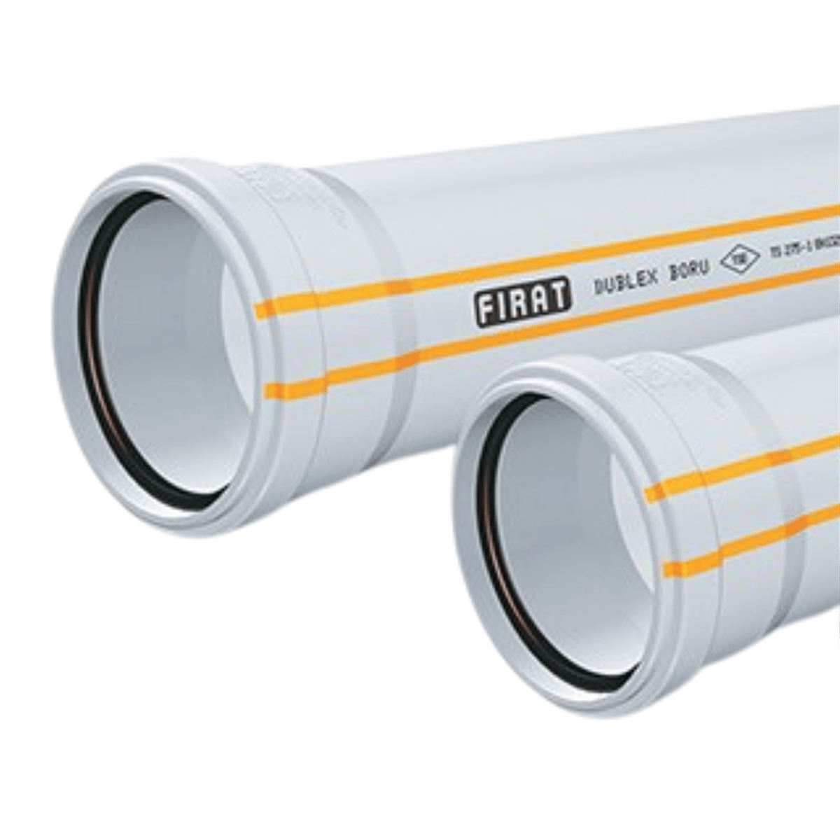 Fırat Boru 200/250 PVC 4.9 mm Dublex Boru