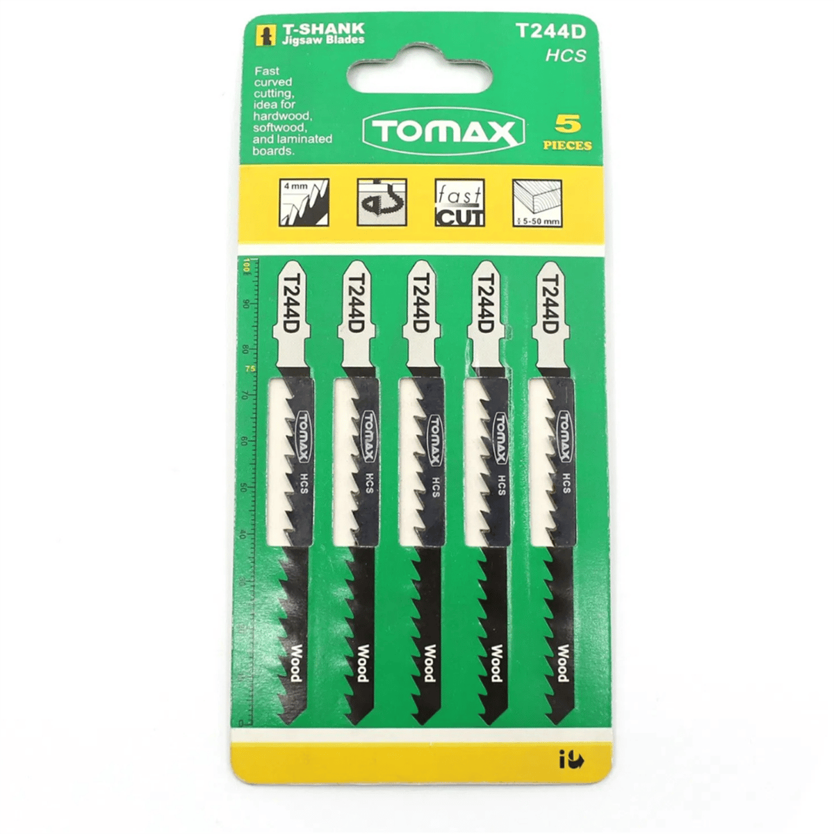 Tomax Dekupaj Ağzı (Ağaç) T244D - Kavisli