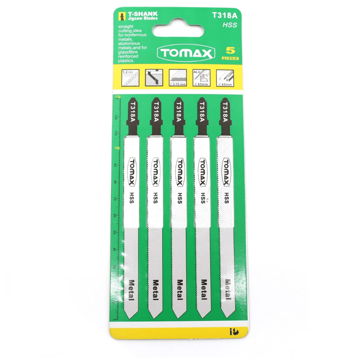 Tomax Dekupaj Ağzı (Metal) T318A - Uzun
