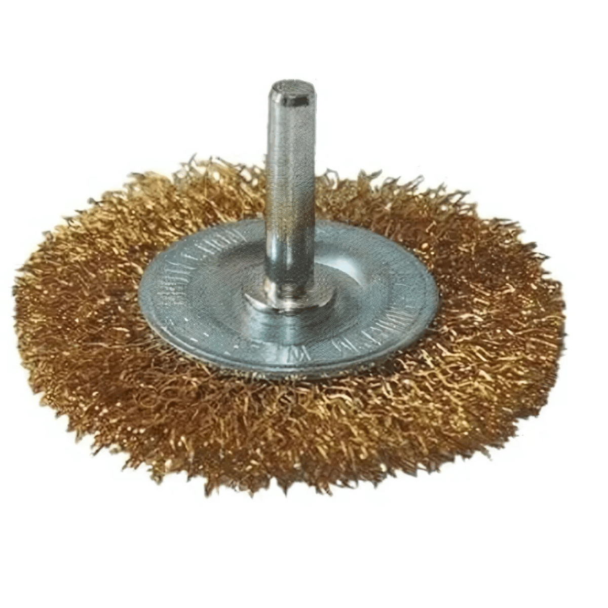 Tomax Pimli Saçaklı Daire Tel Fırça 75mm