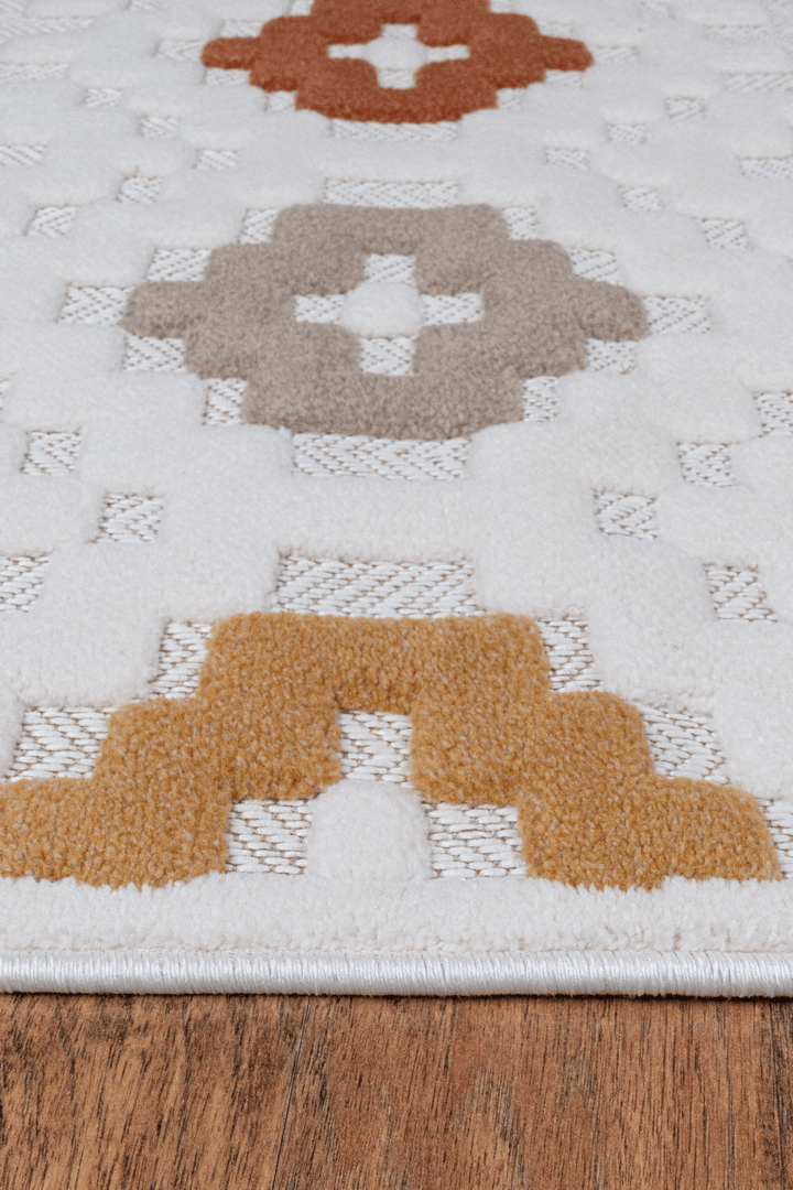 Alpina Home Dolce Sisal Krem Yumuşak Doku Salon Oturma Odası Mutfak Çocuk Odası Halısı