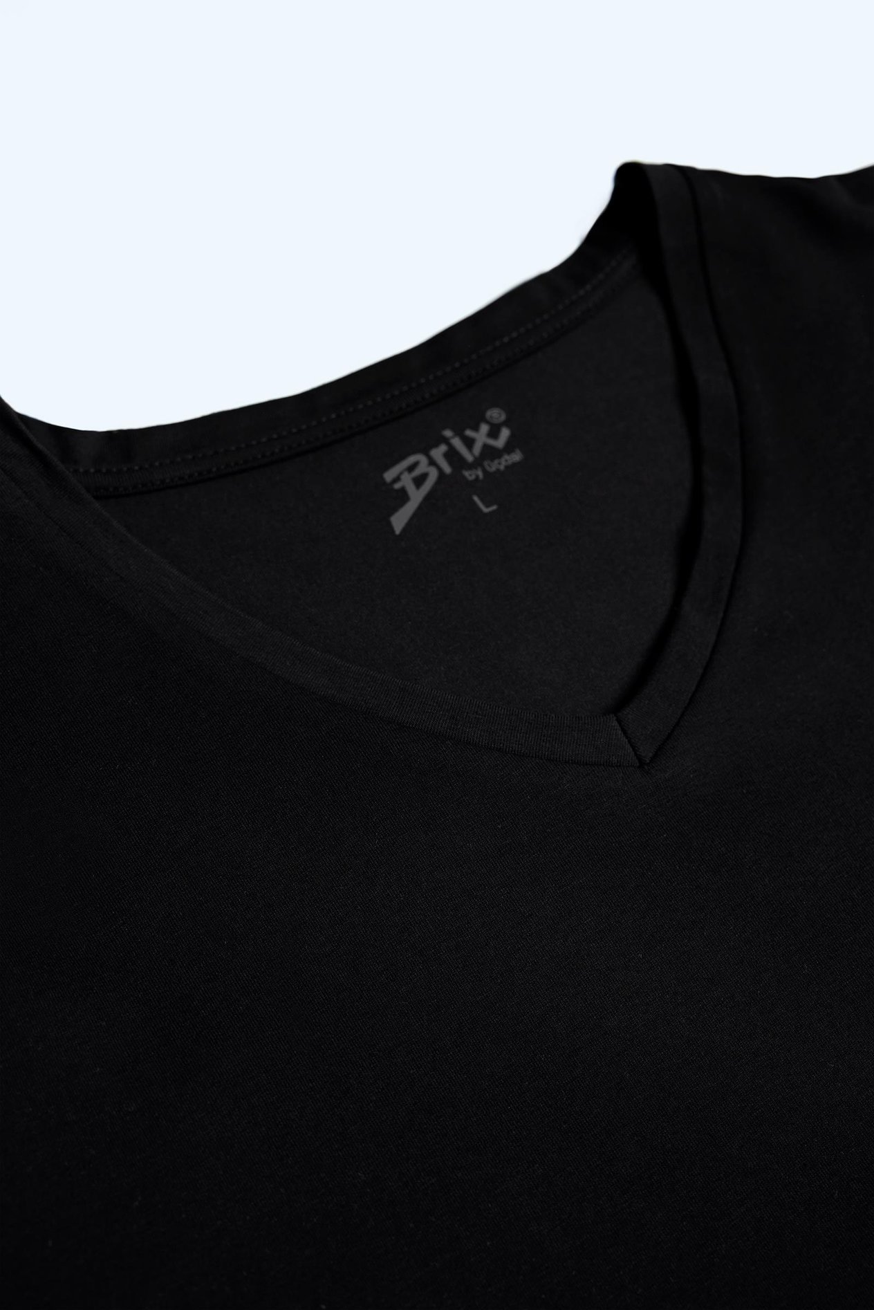 Erkek Modal V Yaka T-Shirt