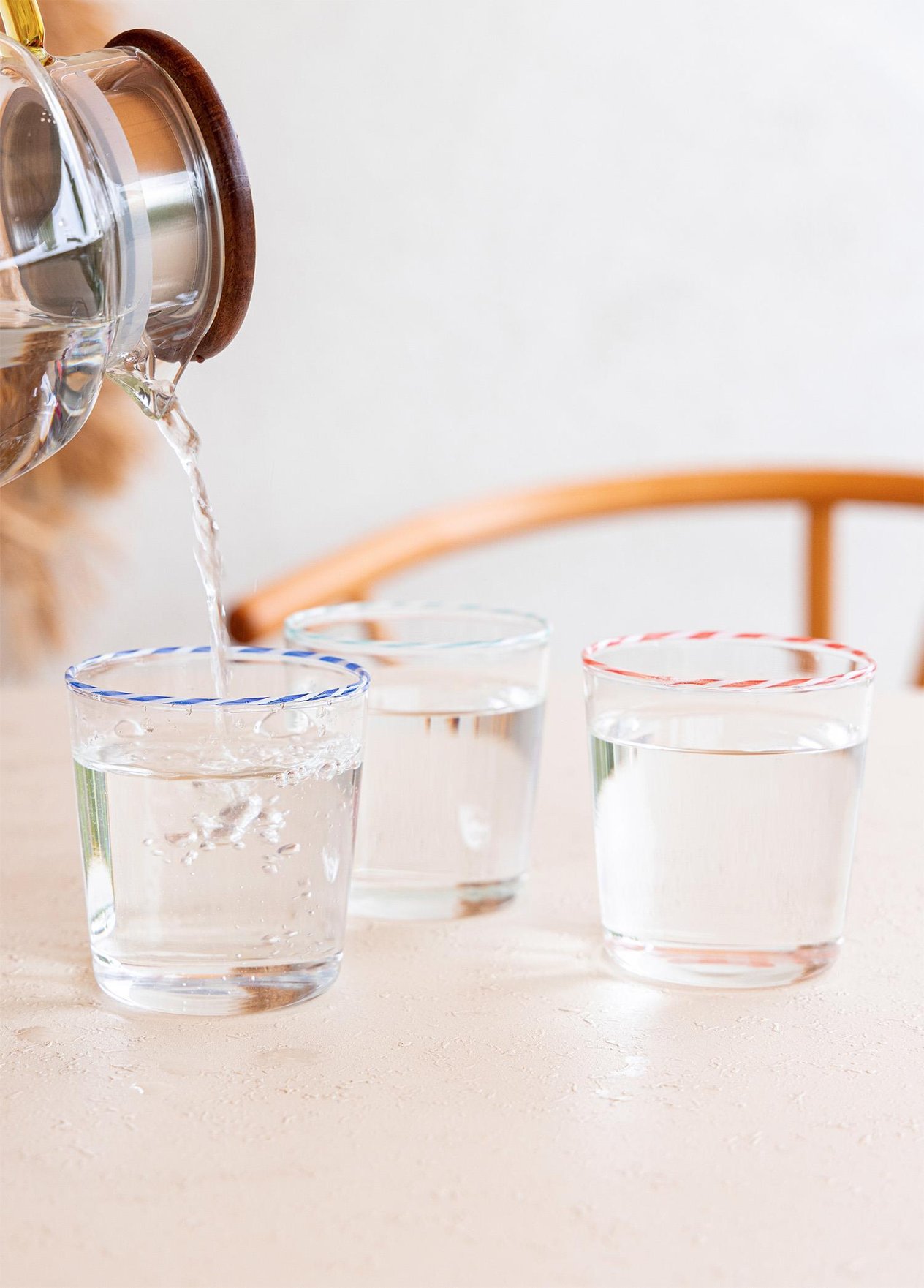 Bardak Seti The Mia Borosilikat Su Bardağı Kırmızı 320 ml BRD0130
