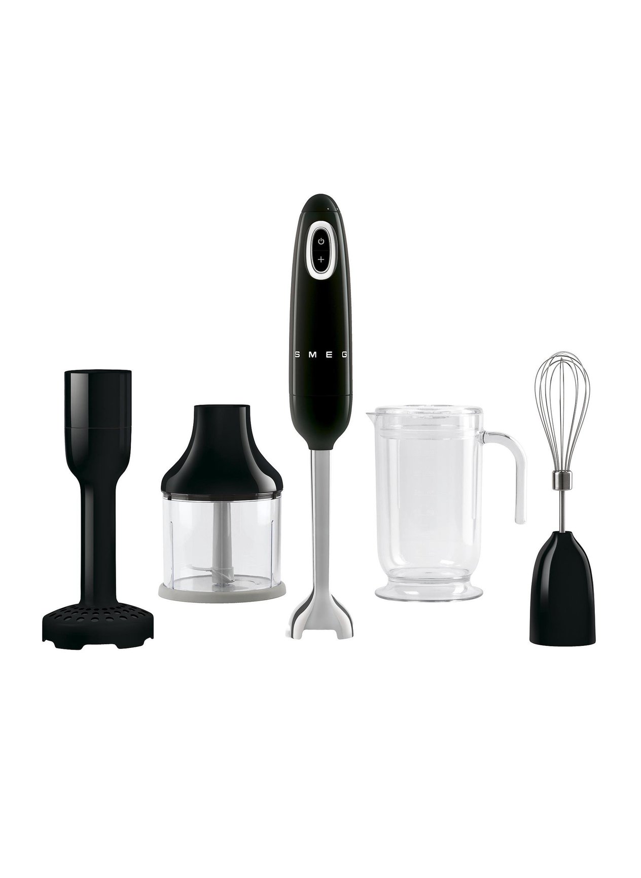 Gıda Hazırlama Smeg El Blender Seti Siyah