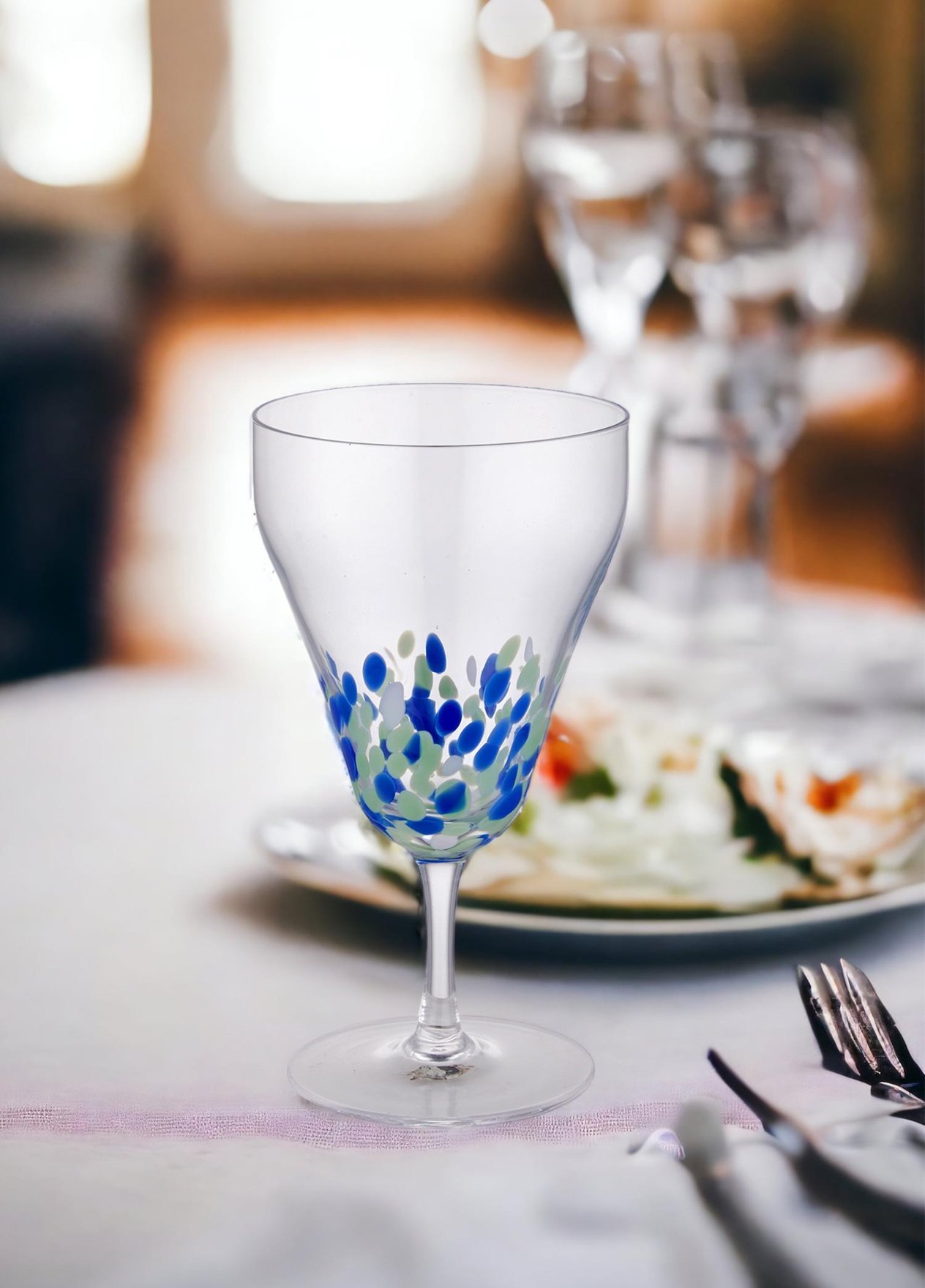 Kadeh Seti The Mia El Boyaması Şarap Kadehi 300 ml