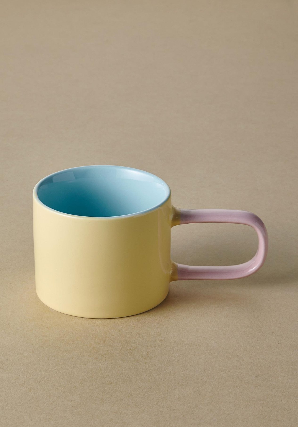 Kupa The Mia Rainbow Porselen Kupa Sarı 270 ml