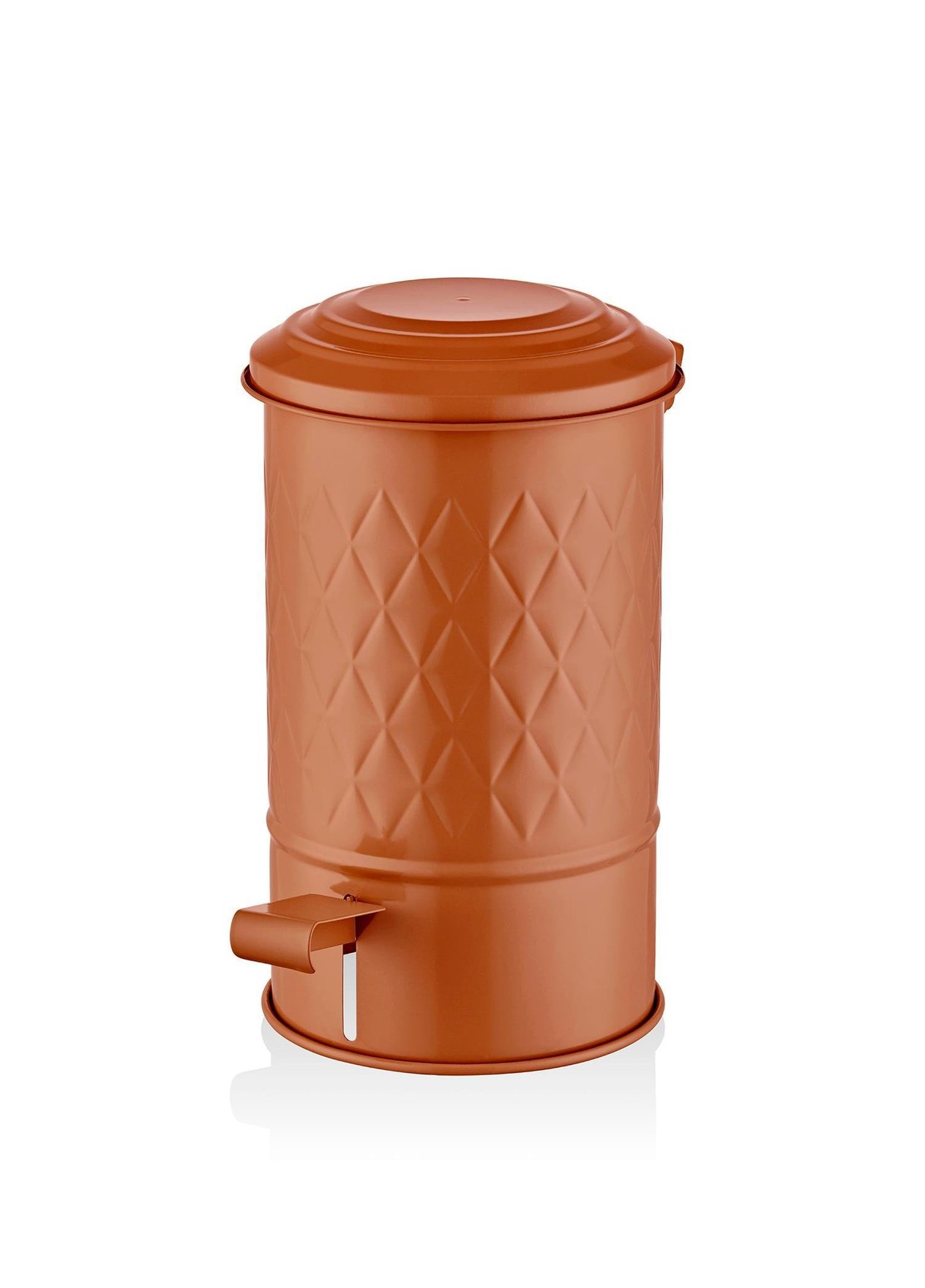 Mutfak Çöp Kovası The Mia Prizma Çöp Kovası Mutfak Terracota 24 Lt