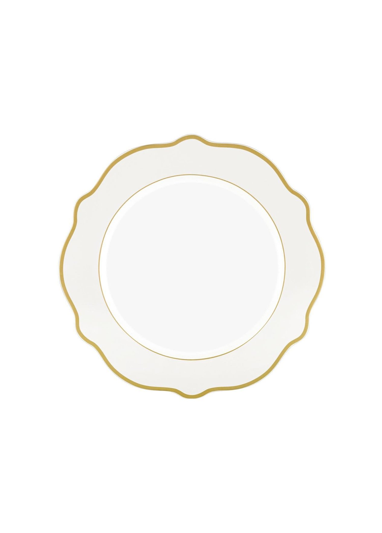 Pasta Tabağı Seti The Mia Jaswely Pasta Tabağı 6 Parça Beyaz 21 Cm
