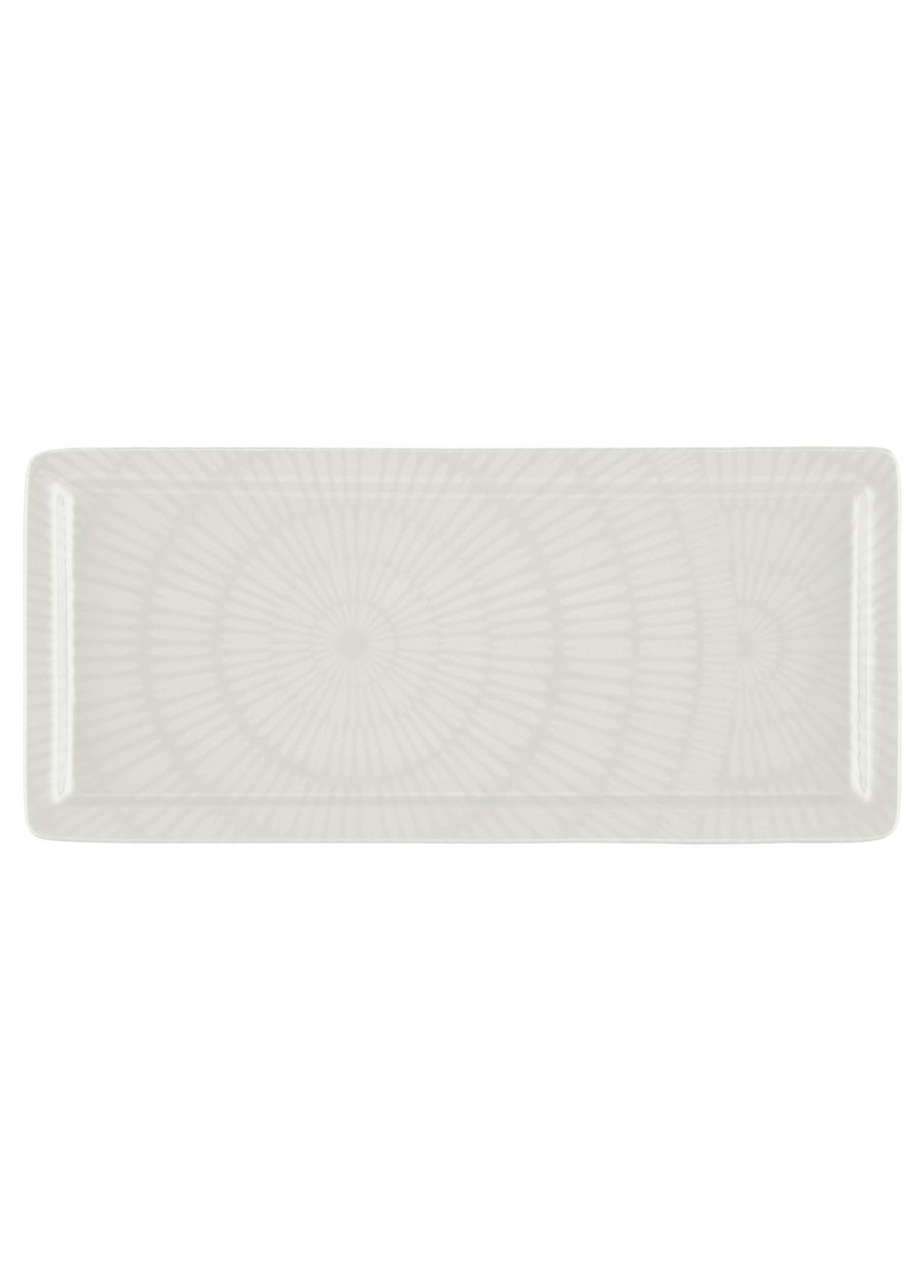 Servis Tabağı The Mia Noon Dikdörtgen Servis Krem 35x16 cm